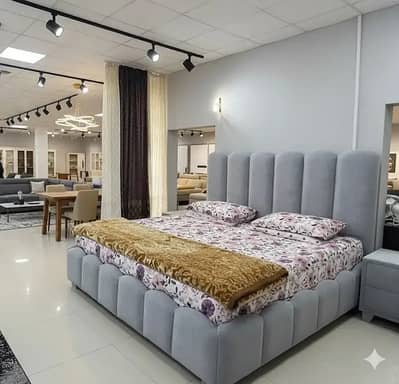 Bed Set ||BedRoom Set ||Double bed Set (2 Side and Dressing Table)