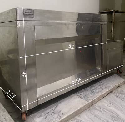Heavy Duty Stainless Steel Commercial Counter