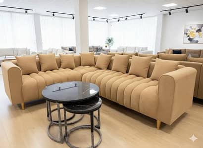 L shaped Sofa | 7 seater Corner sofa | Branded Sofa Set | wooden Sofa