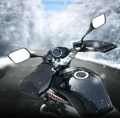 Puffer Bikers Gloves For Motorcycle  Winter Gloves for All Bikes