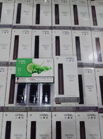 18+ Brand New Vape, POD xfeel with 3 tanks, O326/44/18/46/9