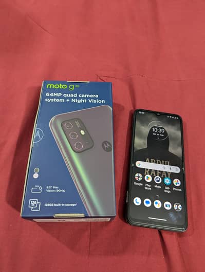 moto g 30 complet Saman condition 10/10 6gb 128 gb.