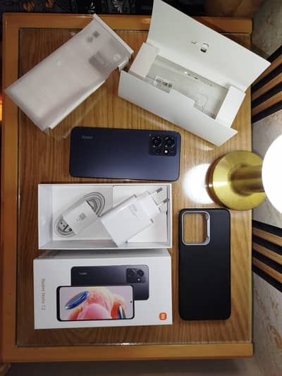 Redmi Note 12 ( 10/10 ) Mate Black Complete