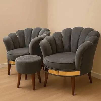 New Design Bedroom Chair's With Table