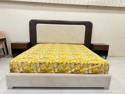 Bed Set -BedRoom Set -Double bed Set (2 Side and Dressing Table)