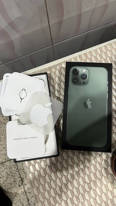 Iphone 13 pro Max PTA Approved 256gb