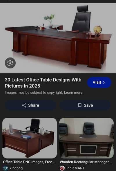 Office furnitures for sale