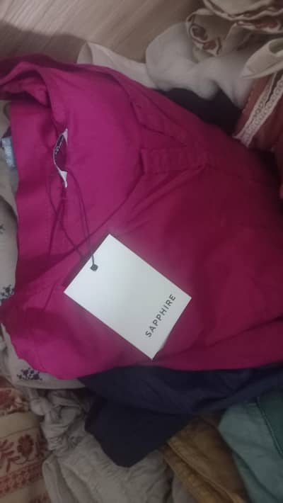 Hot Pink Silk Shirt Saphire