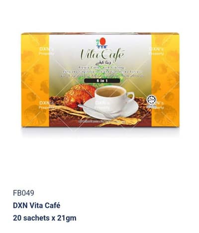 DXN vita coffee  20 sechets *21 gram
