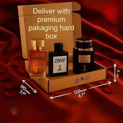Unisex Perfumes Set of 3 J. Original Perfumes Grab it know