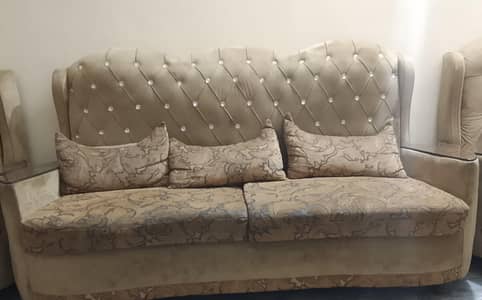9 SEATER SOFA WITH 3 TABLES