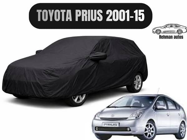 Toyota Prius 1.5 (2001–2015) Double Layer Car Top Cover | Heavy Duty Dust, Sun & Rain Protection | Perfect Fit