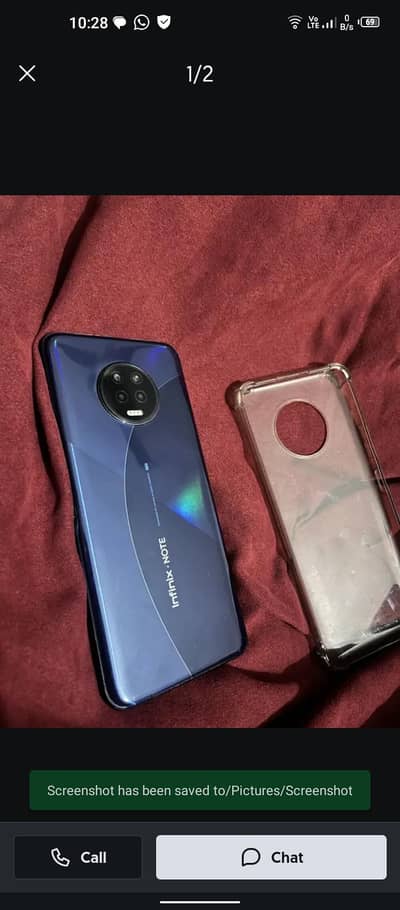 Infinix not 7 ALL OK 6.128 03178910741