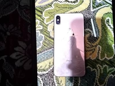 i phone Xs max 64 gp bh 79 jv  back crack