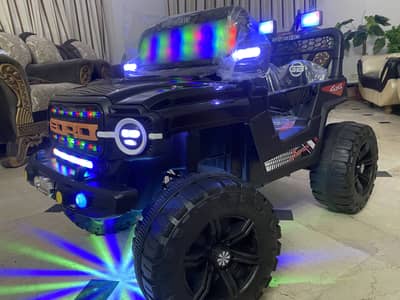 Brand new electric jeep 4x4 full option with box