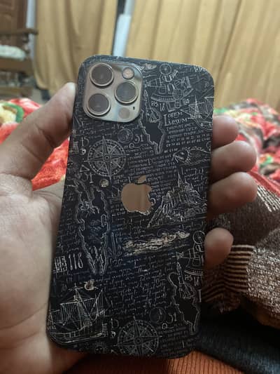 12pro all original 128gb non pta bypass back crack