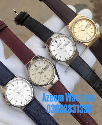 Seiko King Quarts watches