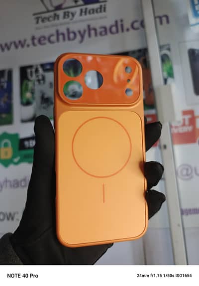 AG Glass iPhone Case | 13 Pro to 17 Pro Max | Tech by Hadi