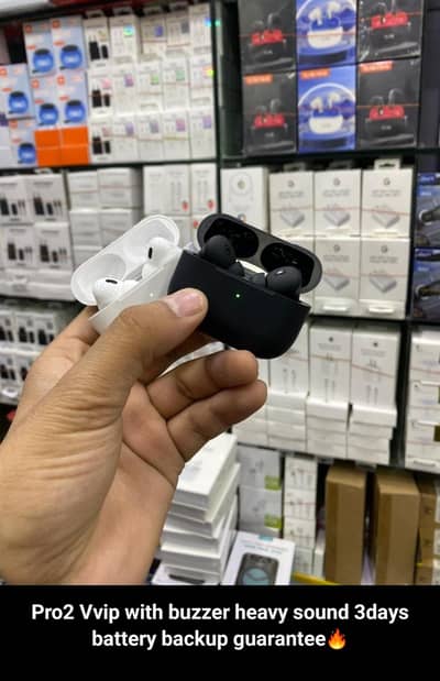 Airbuds Pro 2 3days check warrenty 3days battrey backup Super wholesal