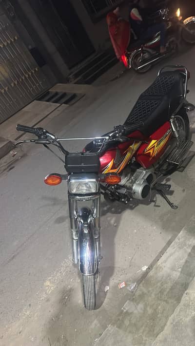 Honda CG 125 l 24 march 2021 model  with complete documents