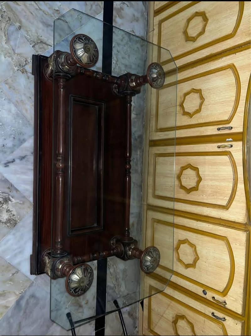 Wood Table Set of 3 2