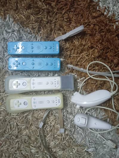 Nintendo Wii controllers