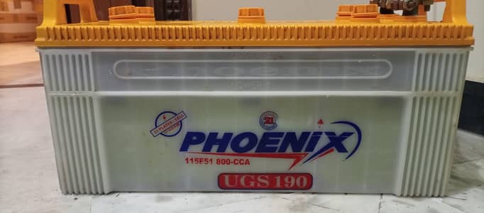 Phoenix Ups Battery UGS 190 - 140 AH - 21 Plates