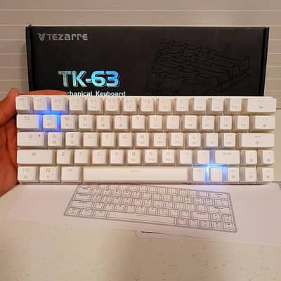 Tk-63 Rechargeable Mechanical Keyboard