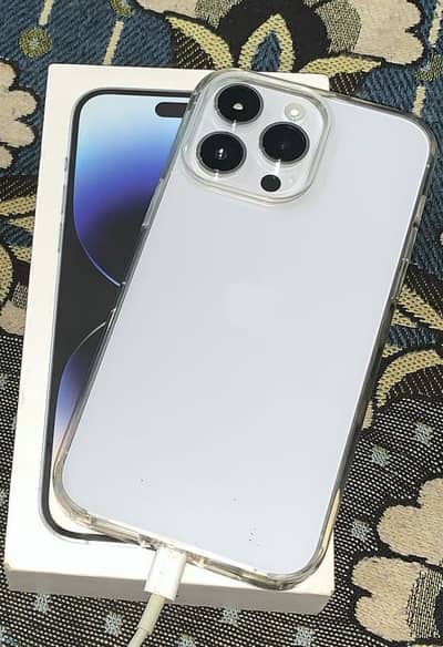 14pro max 128gb JV silver