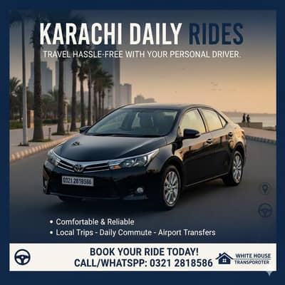 Daily rides with driver