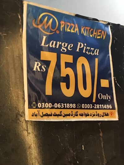 I need pizza Delivery boy