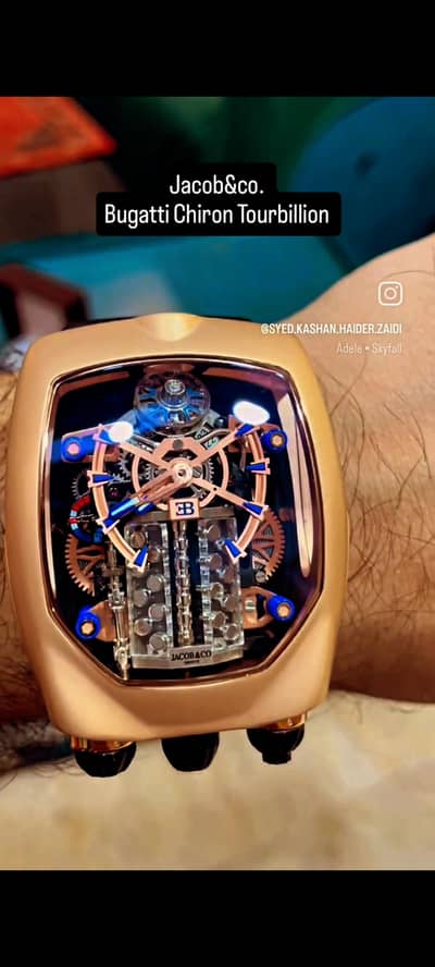 Bugatti watch JacobCo.