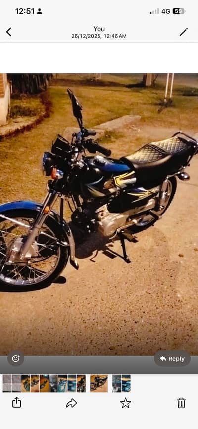 Honda 125 2900 km drive