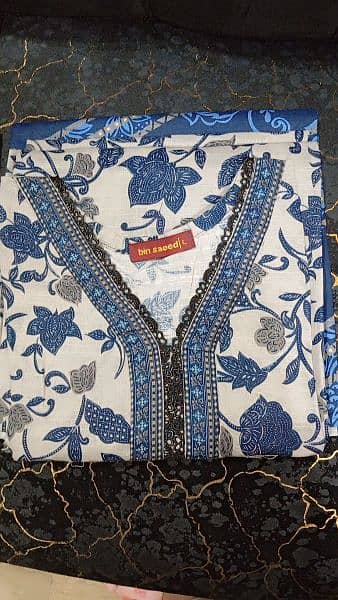 Bin Saeed 3 piece suit