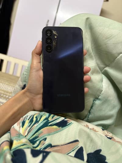 Samsung Galaxy A15 With warranty and box dual waterPack green shade