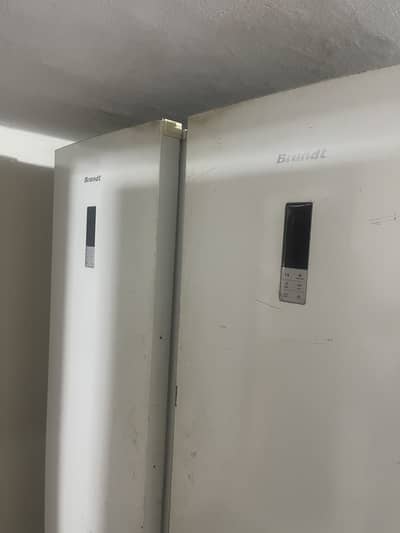 Brandt French imported double door refrigerator