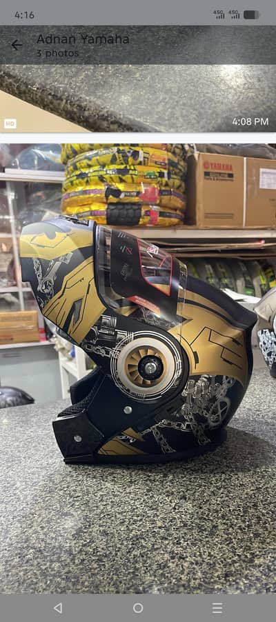Yamaha all part or flip up helmet canect Farhan Ali 03008315200