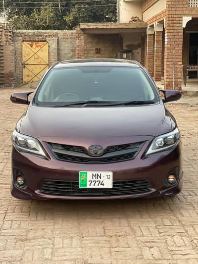 Toyota corolla 2012 red wine