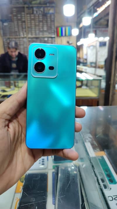 Vivo V25 5G - 12GB+8GB RAM / 256GB - Aquamarine Blue -