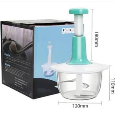 mini hand push food processor quick operation chopper for vegetable