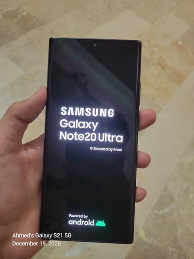 Samsung note 20 ultra 256 gb official pta approved