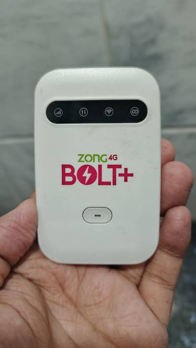 Zong Bolt+ internet Device. . . 5 Month use  Only