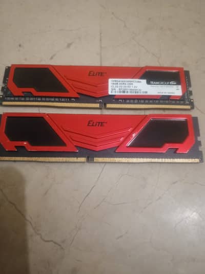 team group 16gb 3200 mhz ddr 4 ram