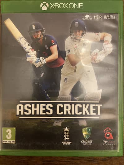 Ashes cricket Xbox one 4k ultra Hd4k