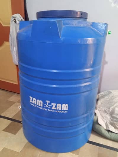 Plastic Water Tank 450 Litre – Zamzam Brand (Good Condition)