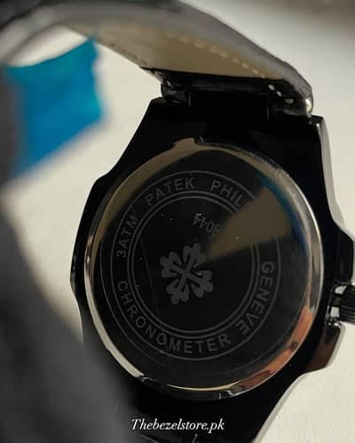 Black Leather Strap High-quality Men's watch