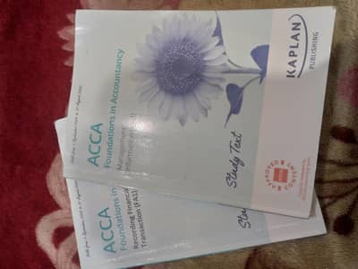 • ACCA ( FA1 & MA1 ) kaplan publishing UK