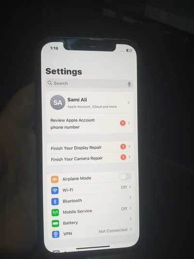 My iPhone sale arjant and exchange posibal bettry 76 health