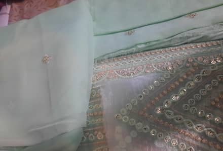 3 piece un stitched  suit