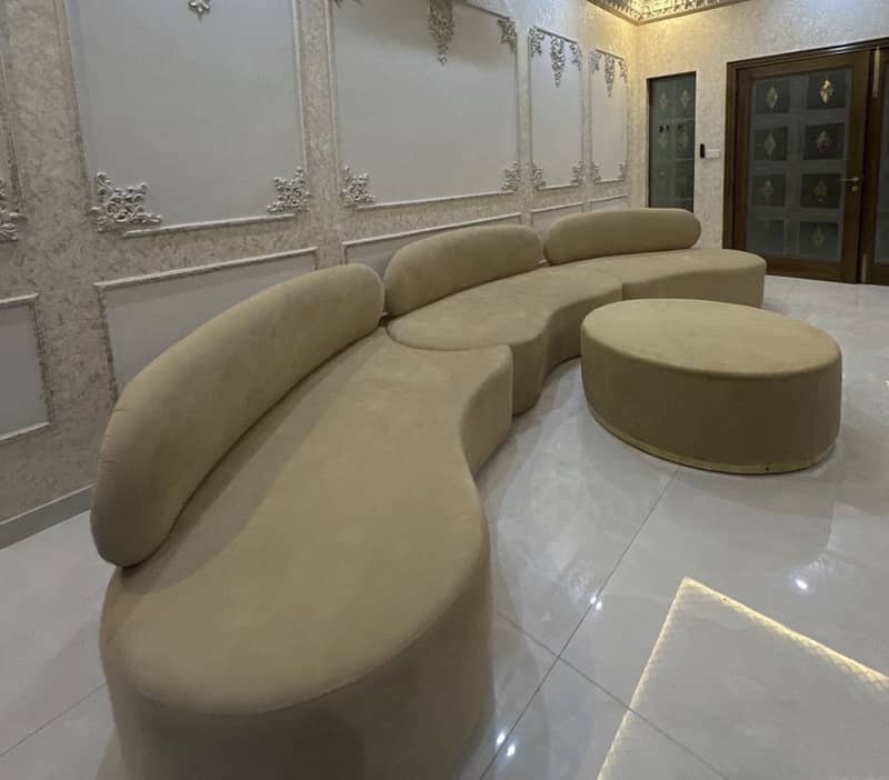 Sofa set round shape 0